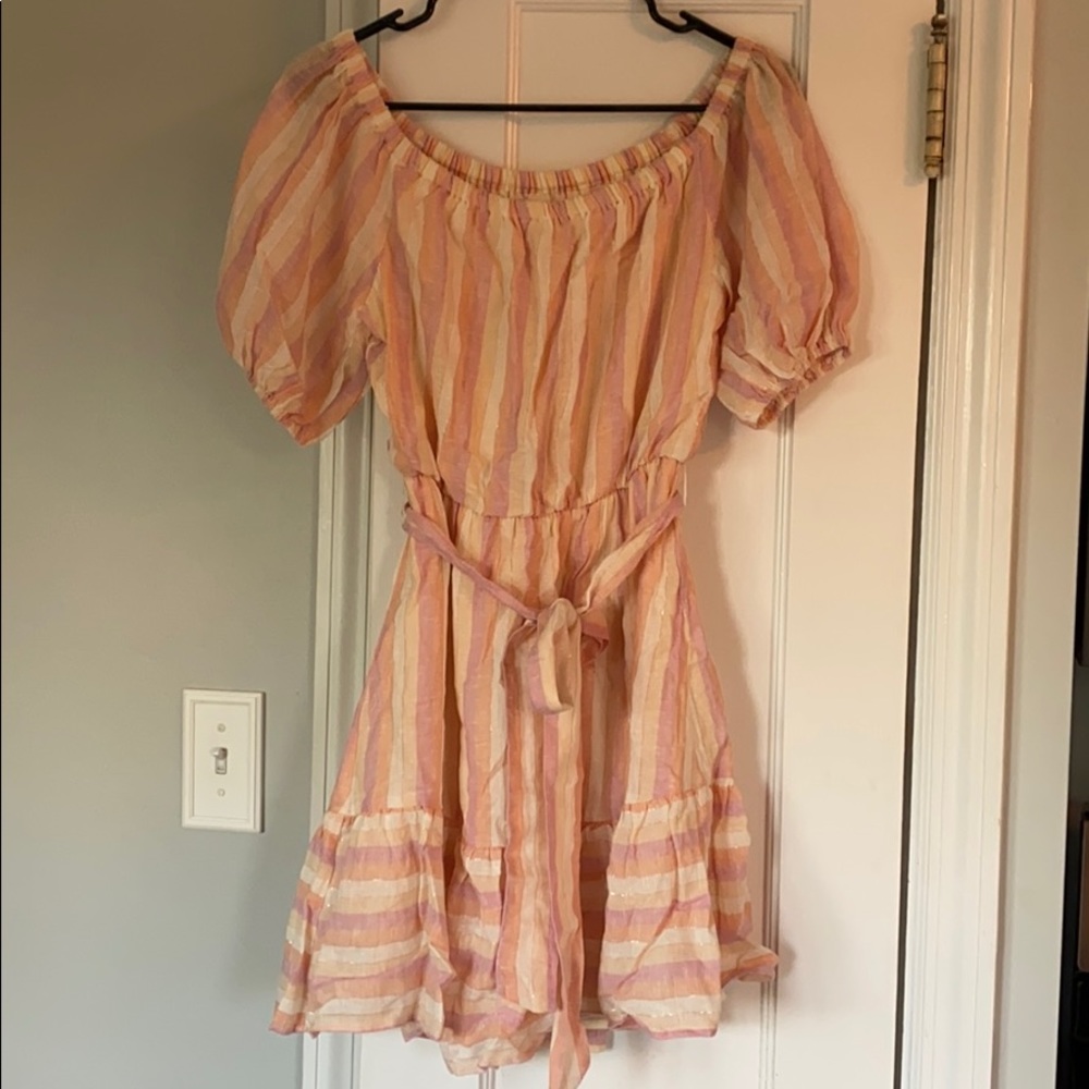 Off the shoulder dress